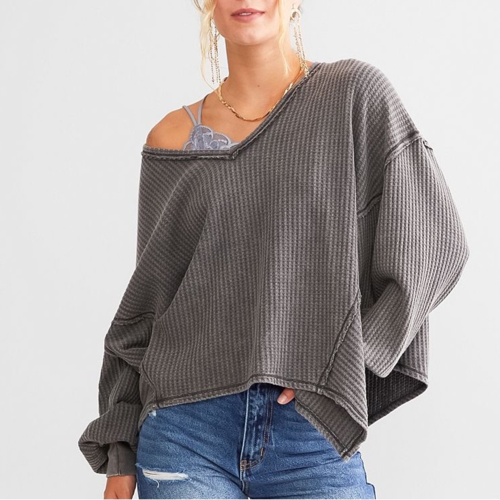 NWOT Coraline thermal top by We The Free from Free People in size Medium